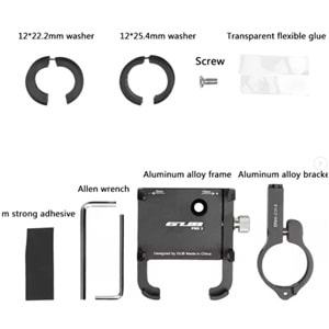 ONEZERO ZR GUB PRO 3 DC MOTOSİKLET TELEFON TUTUCU